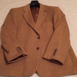 Belk camel hair sport coat - tan, 44S
